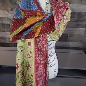 Colorful Floral Women's Scarf
